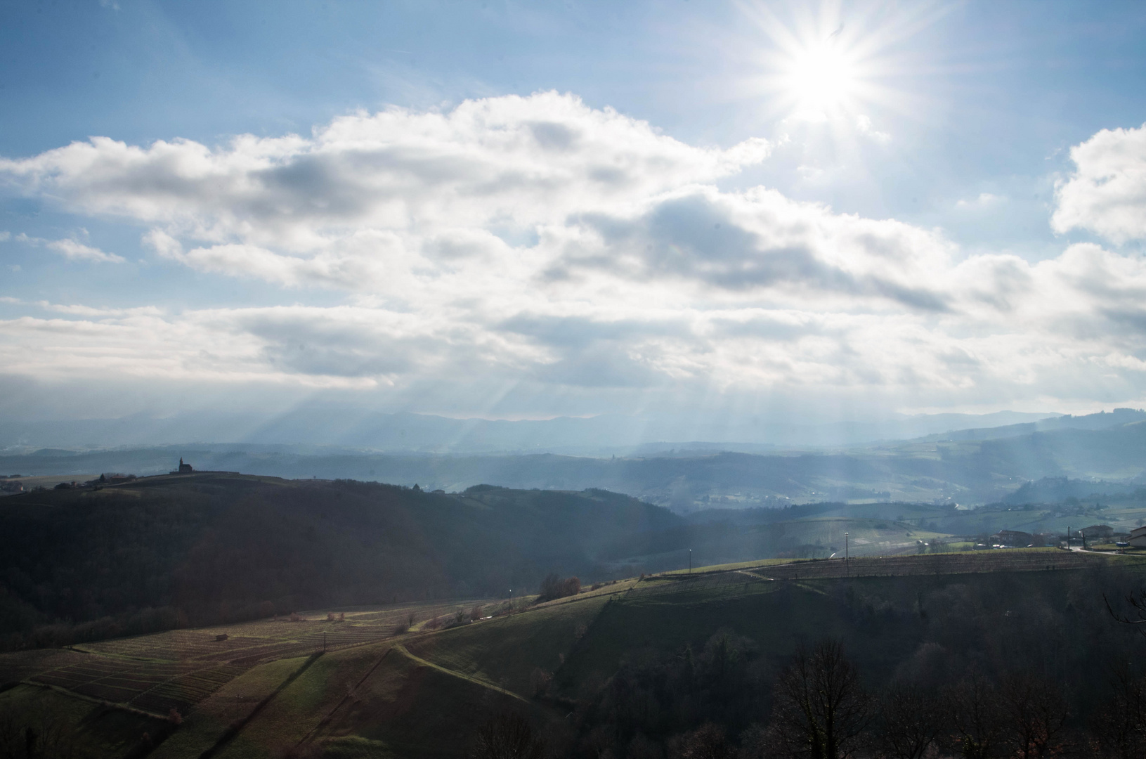 Le Beaujolais vers St Laurent d'Oingt