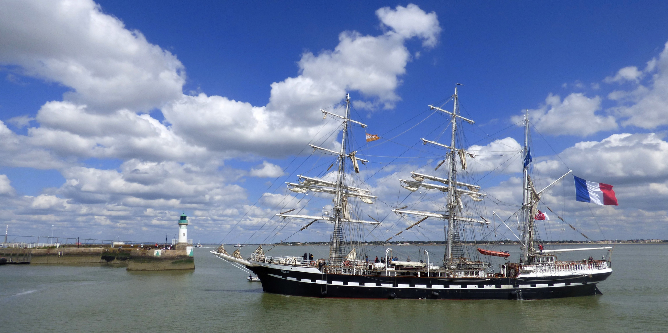 Le Belem à St Nazaire