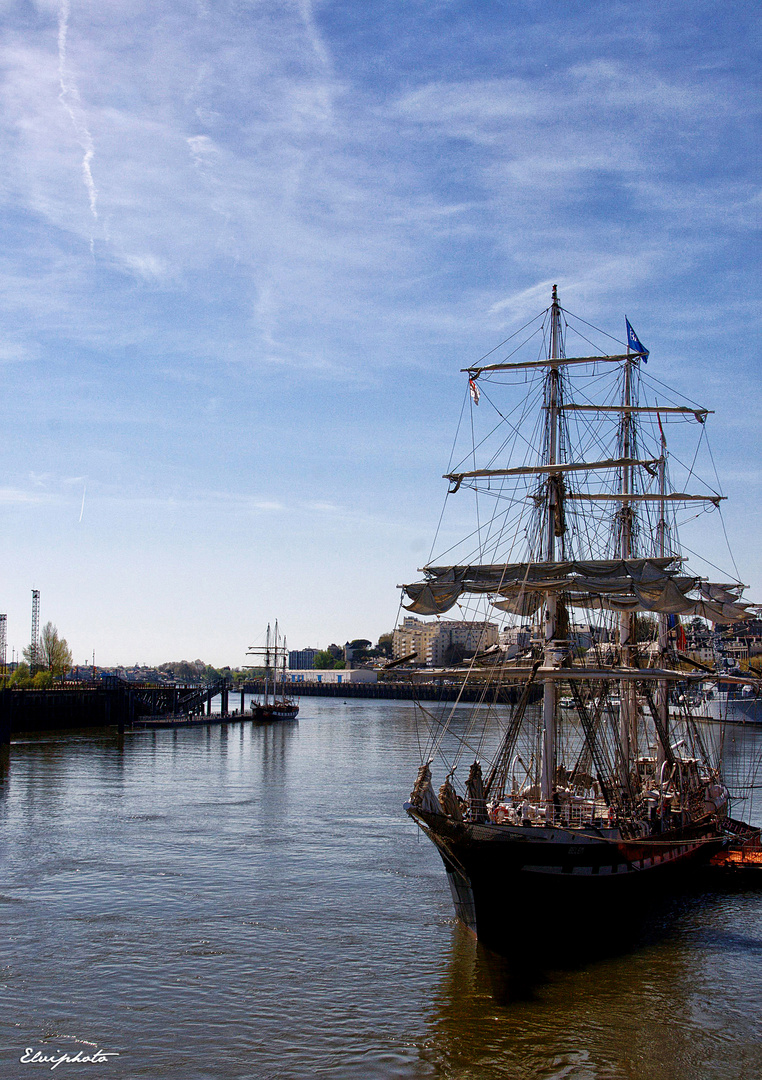 Le Belem et la Boudeuse