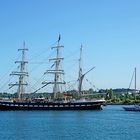 Le Belem quitte Bayonne