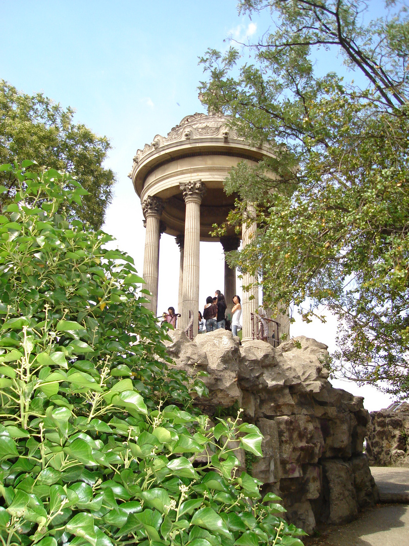 Le Belvédère au Parc des Buttes Chaumont