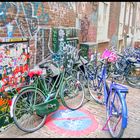 Le biciclette ad Amsterdam hdr