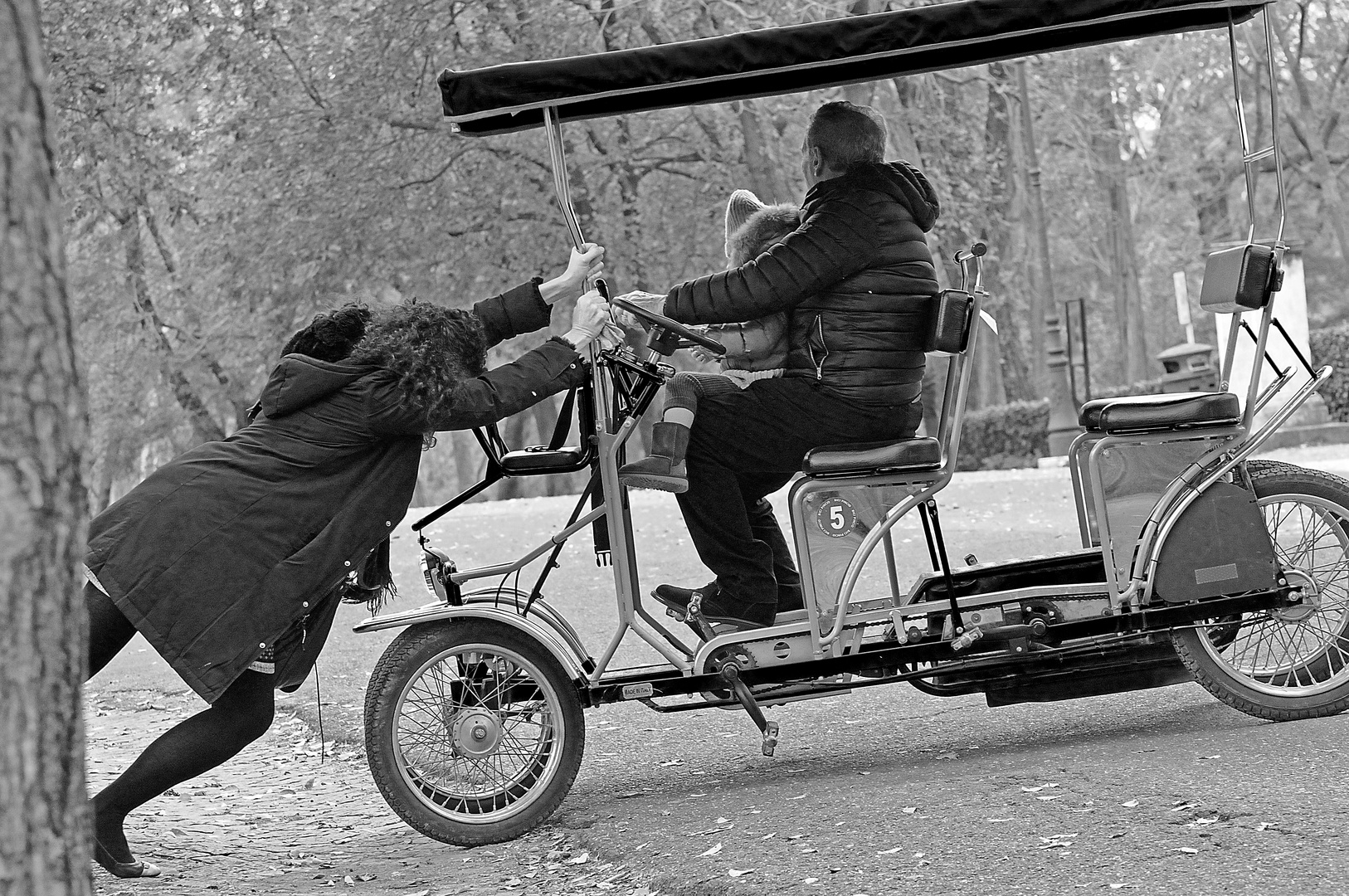 le biciclette non hanno la retromarcia