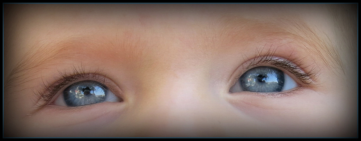 le bleu de tes yeux...
