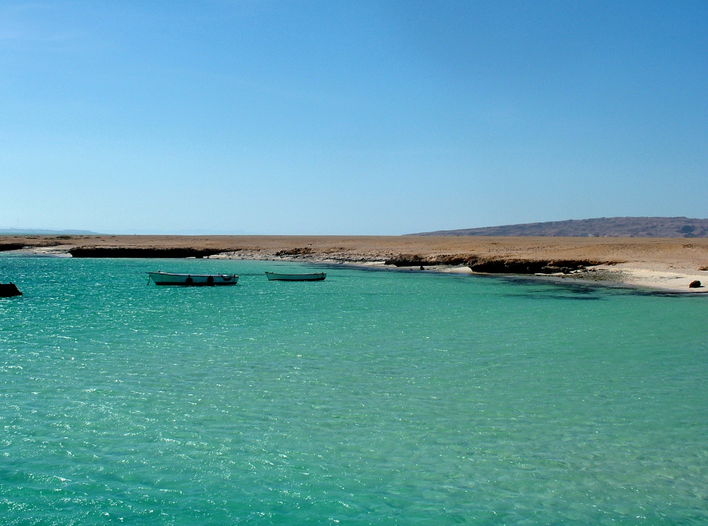 Le bleu turquoise de la Mer Rouge