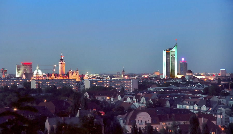 ..::[L.E. - Blick über Südvorstadt auf Innenstadt]::..