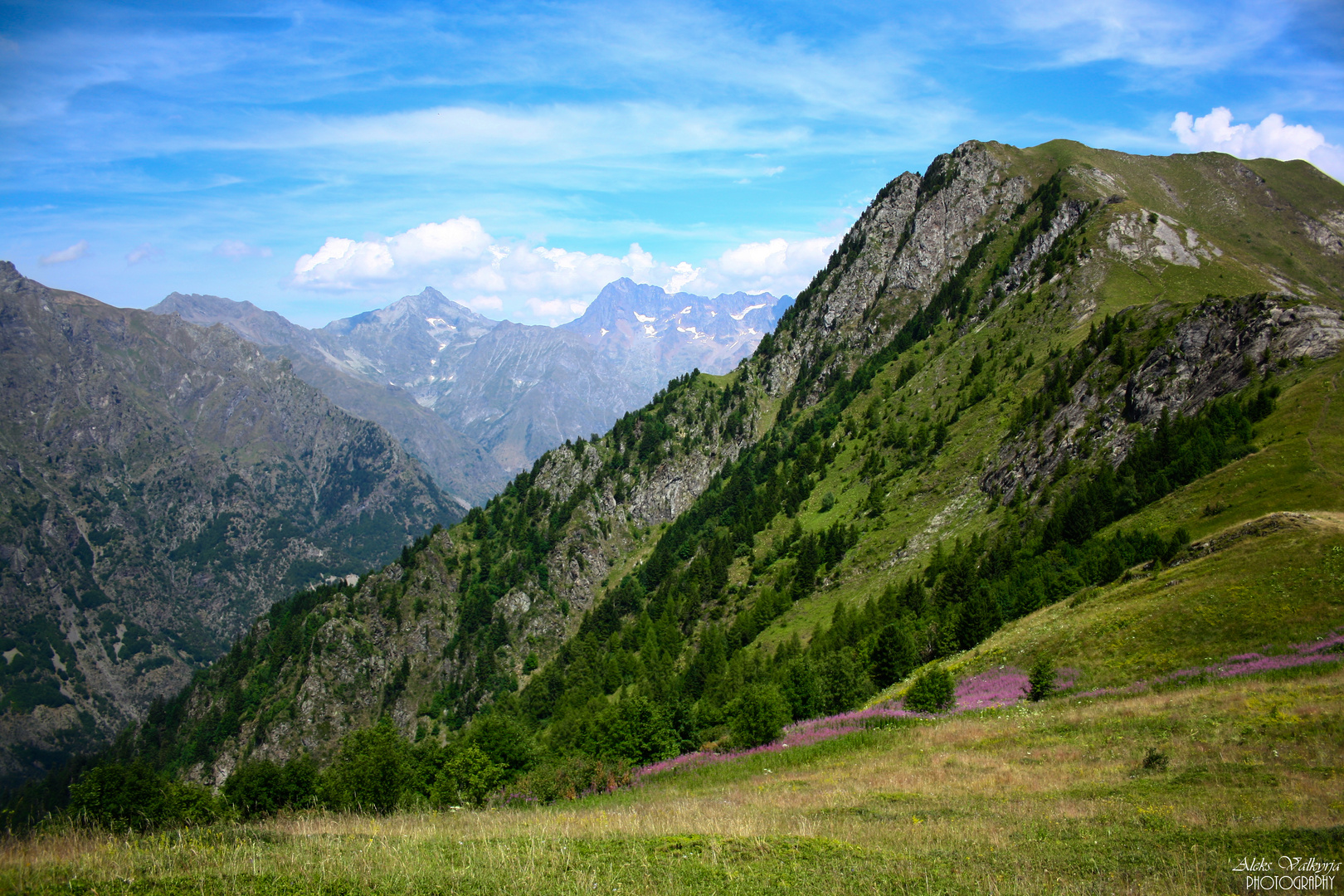 Le bonheur éphémère d'un paysage de rêve...