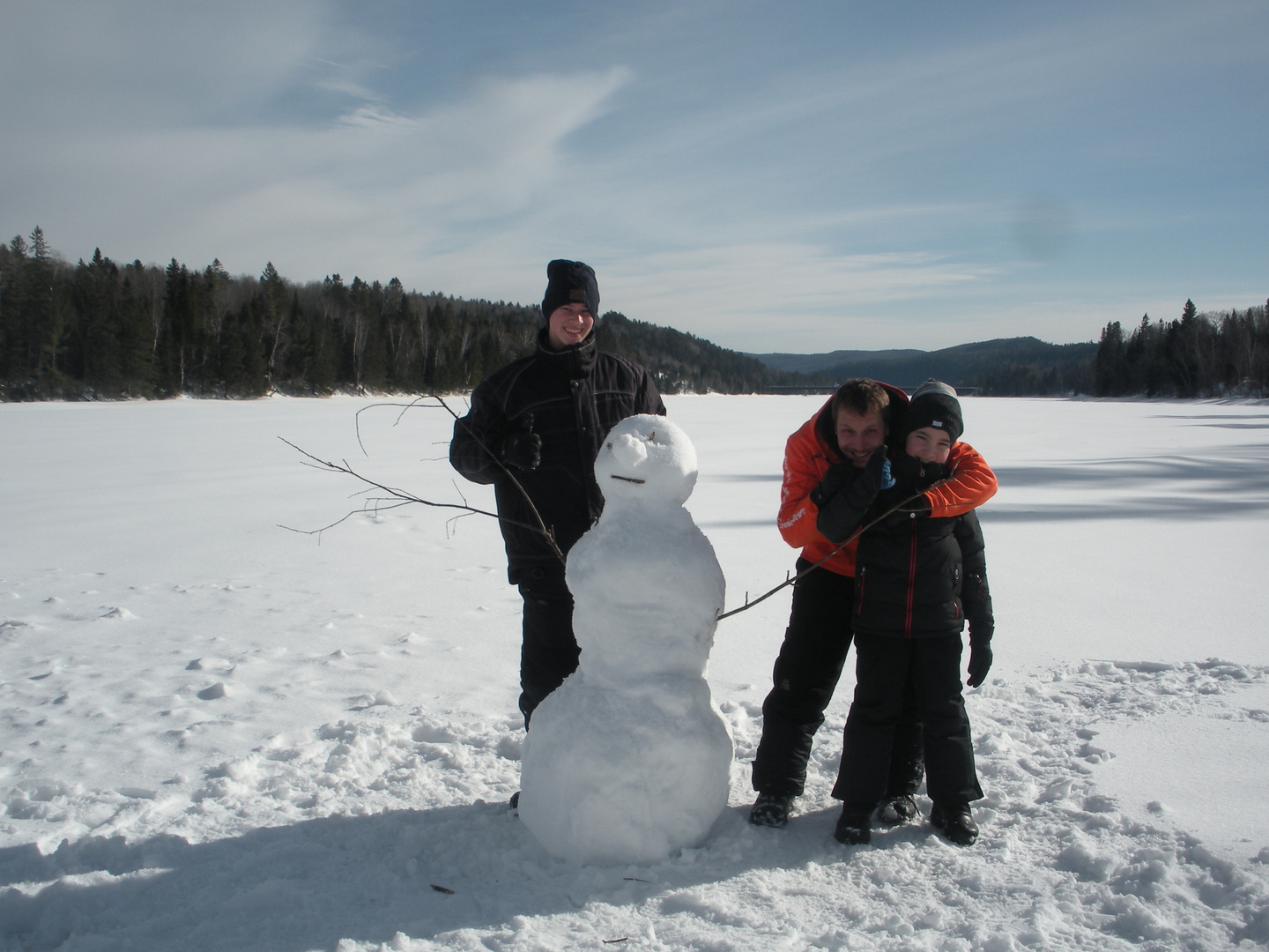 le bonhomme de neige