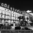 Le boulevard des Pyrénées á Pau.