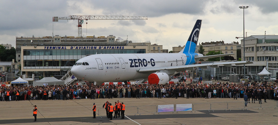 Le Bourget mit ZERO-G