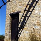 Le bras du moulin et son ombre