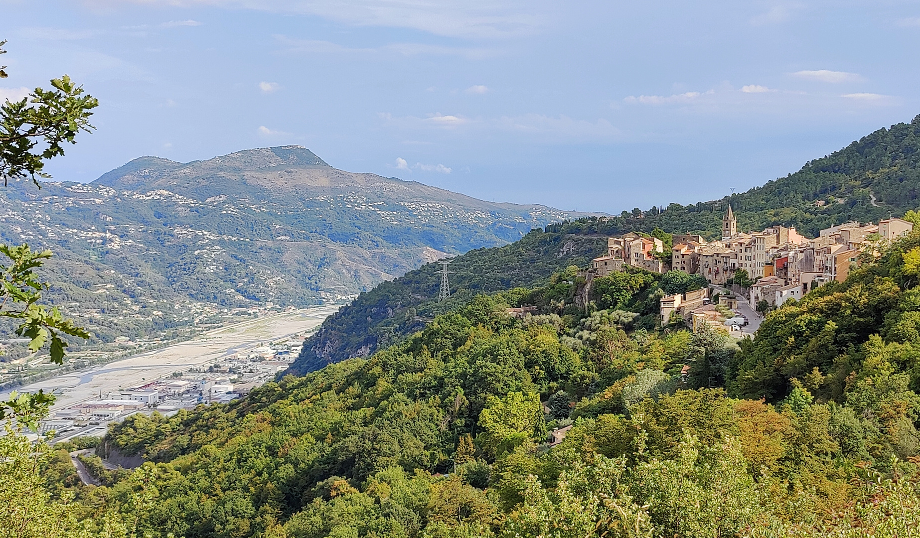 Le Broc oberhalb des Var/Le Broc, au-dessus du Var