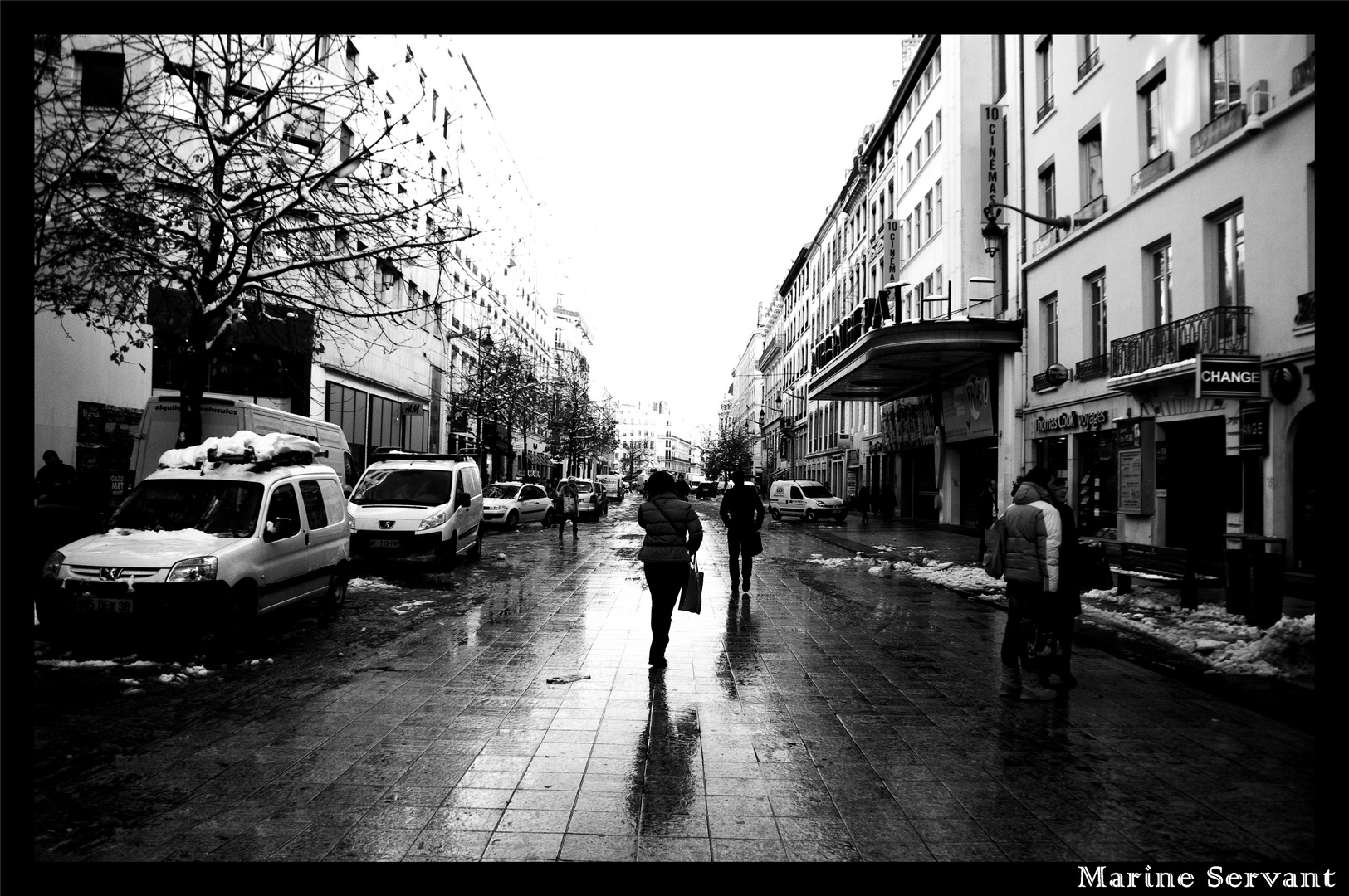 Le calme avant la tempête rue de la république