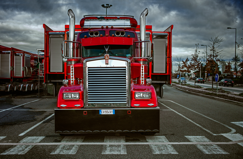 Le camion du Père Noël