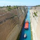 le canal de Corinthe.......