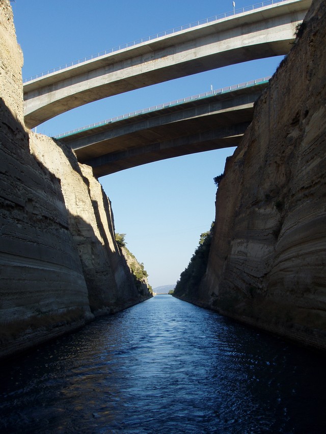 Le Canal de Corinthe, Grèce