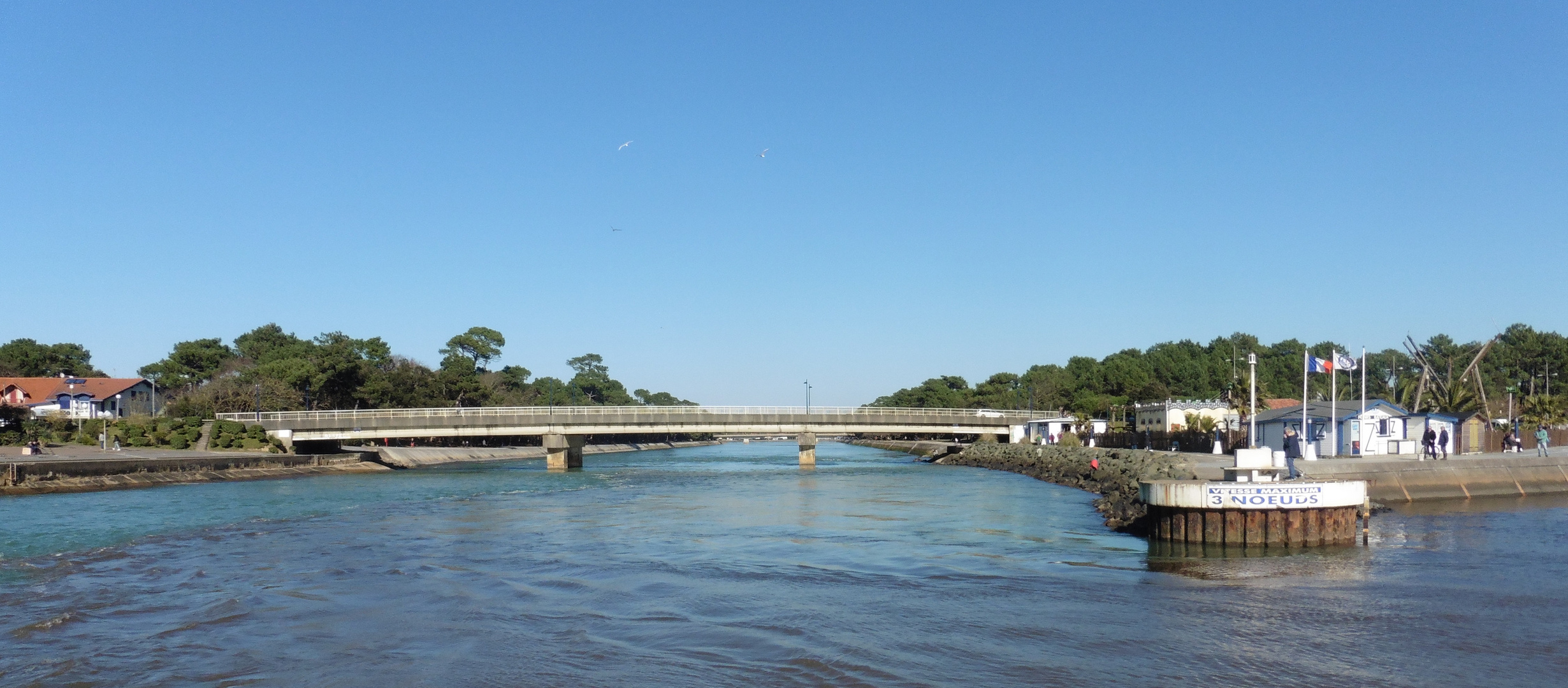 Le canal d'Hossegor