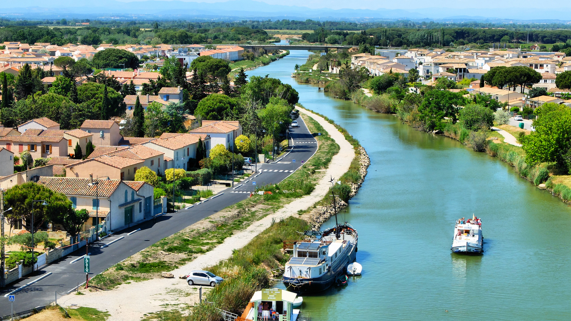 Le canal du Rhône