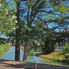 Le canal latéral de la Garonne à Agen