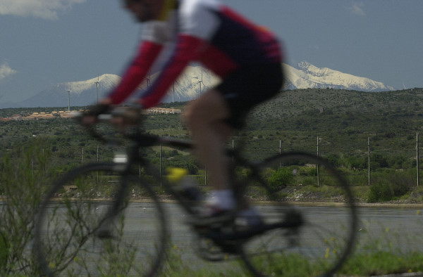 Le Canigou à vélo