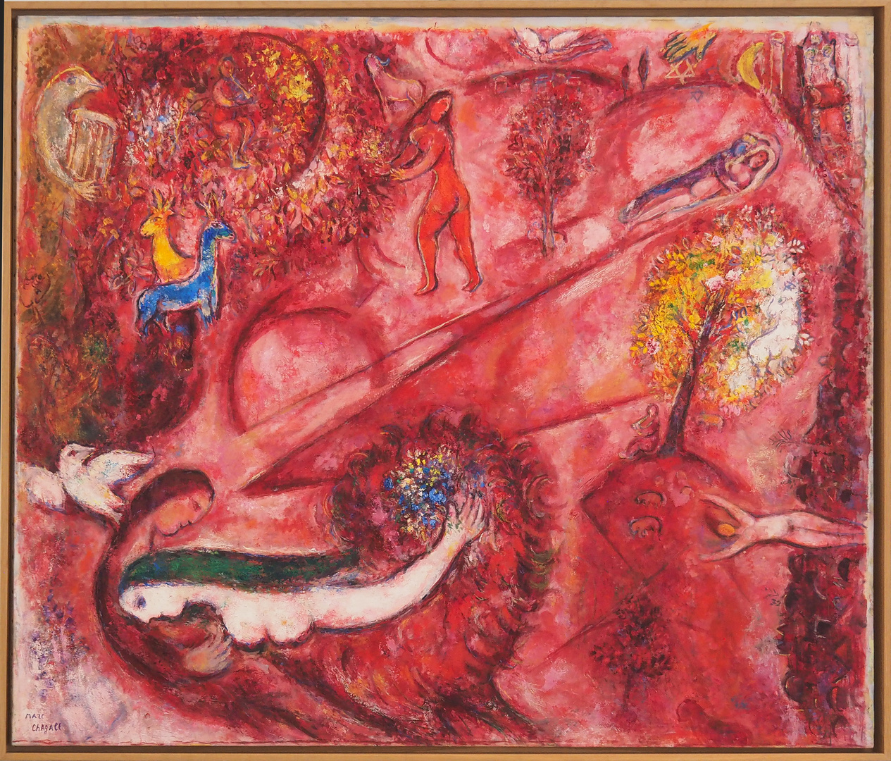 Le Cantique des Cantiques 1 (1960)  -  Marc Chagall