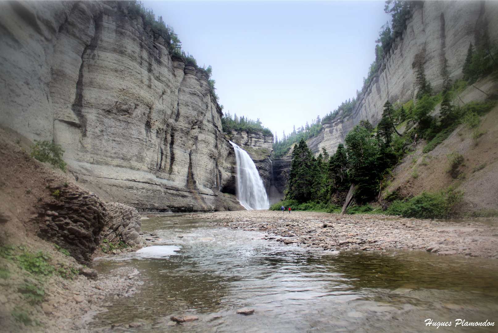 Le Canyon de la chute Vauréal