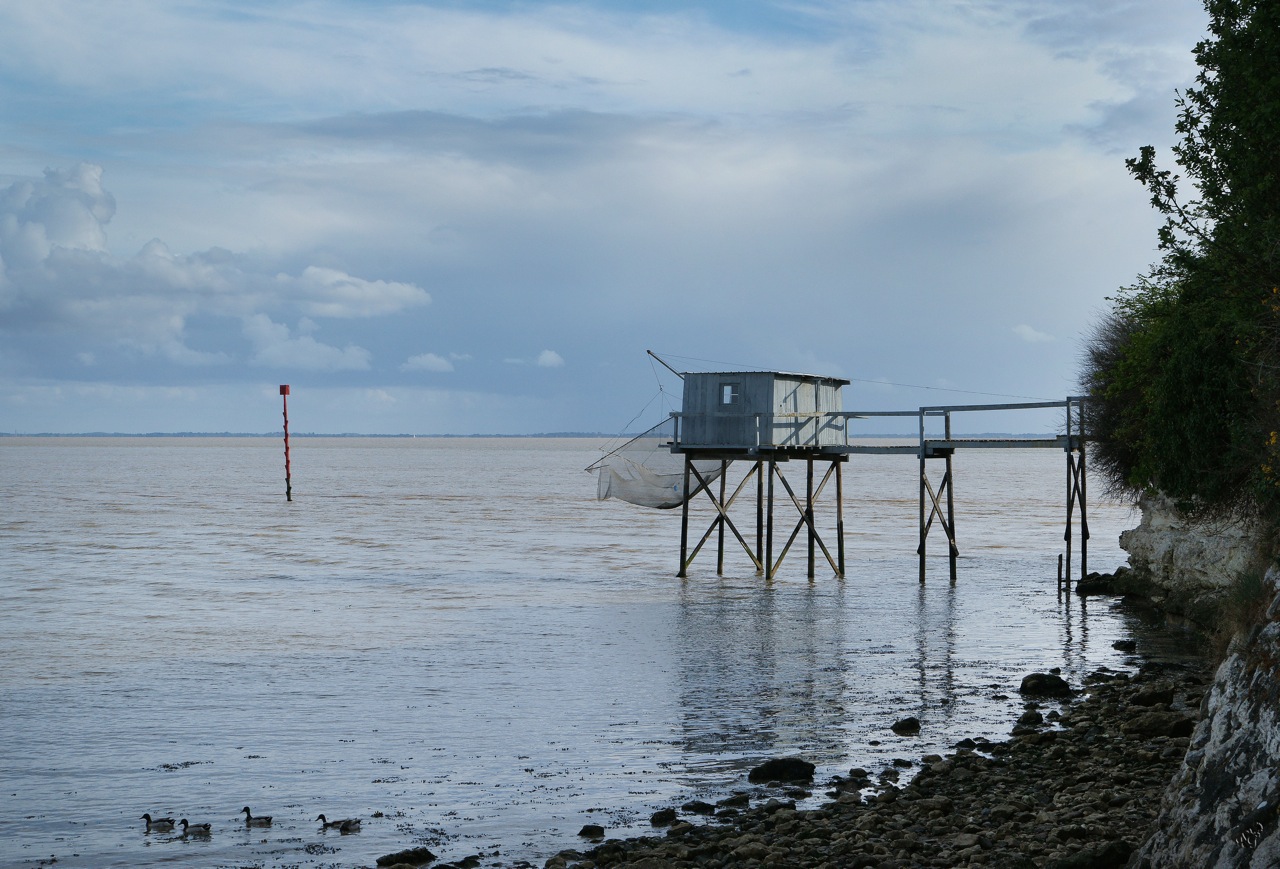 Le carrelet de Talmont sur Gironde