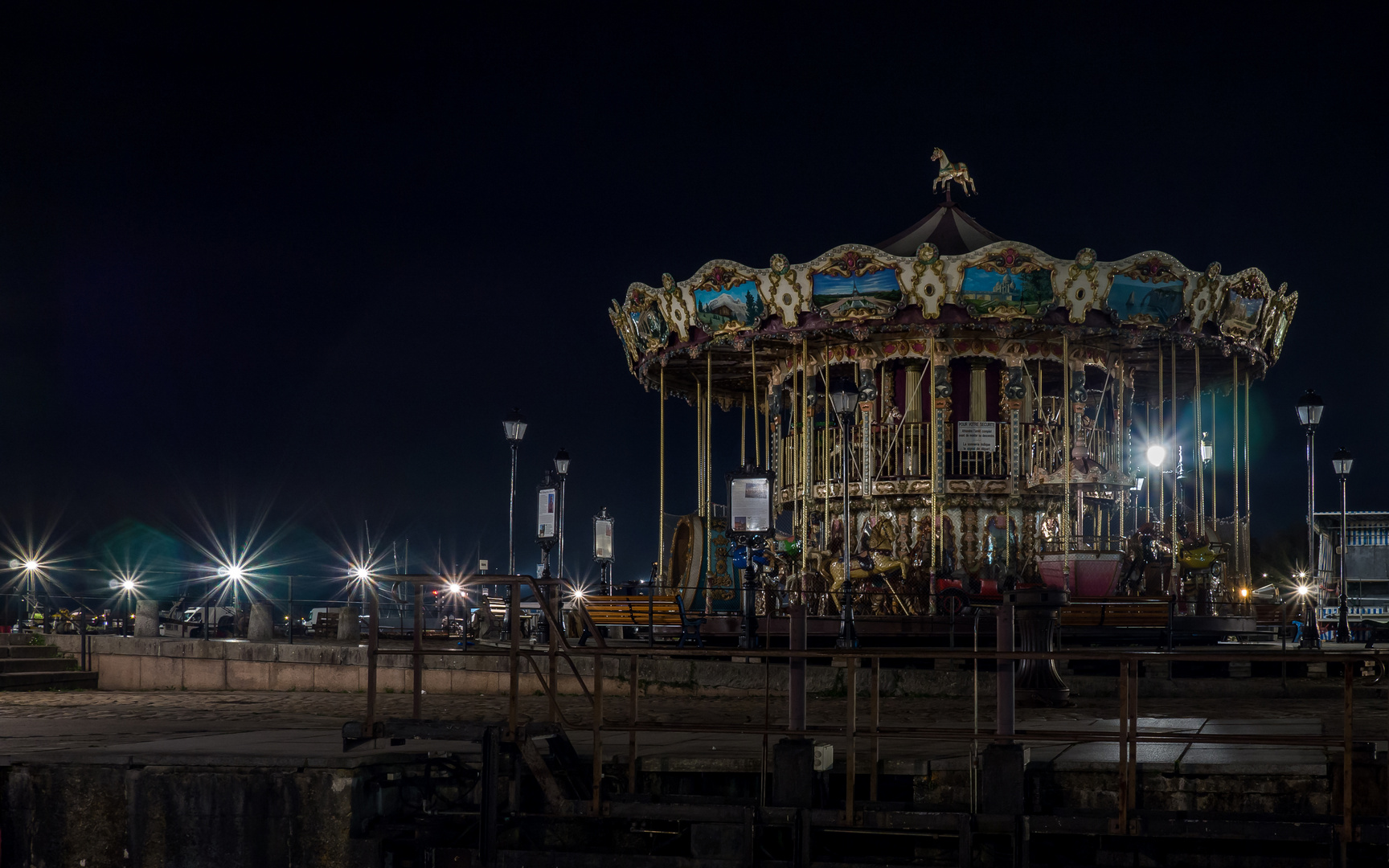 Le Carrousel de Honfleur.