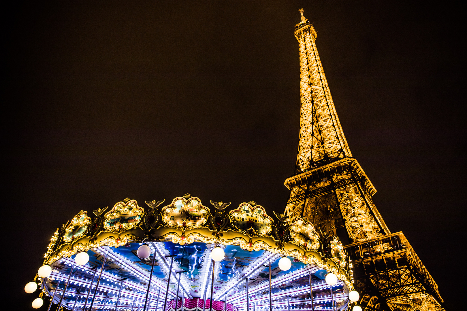 Le carrousel de la Tour Eiffel