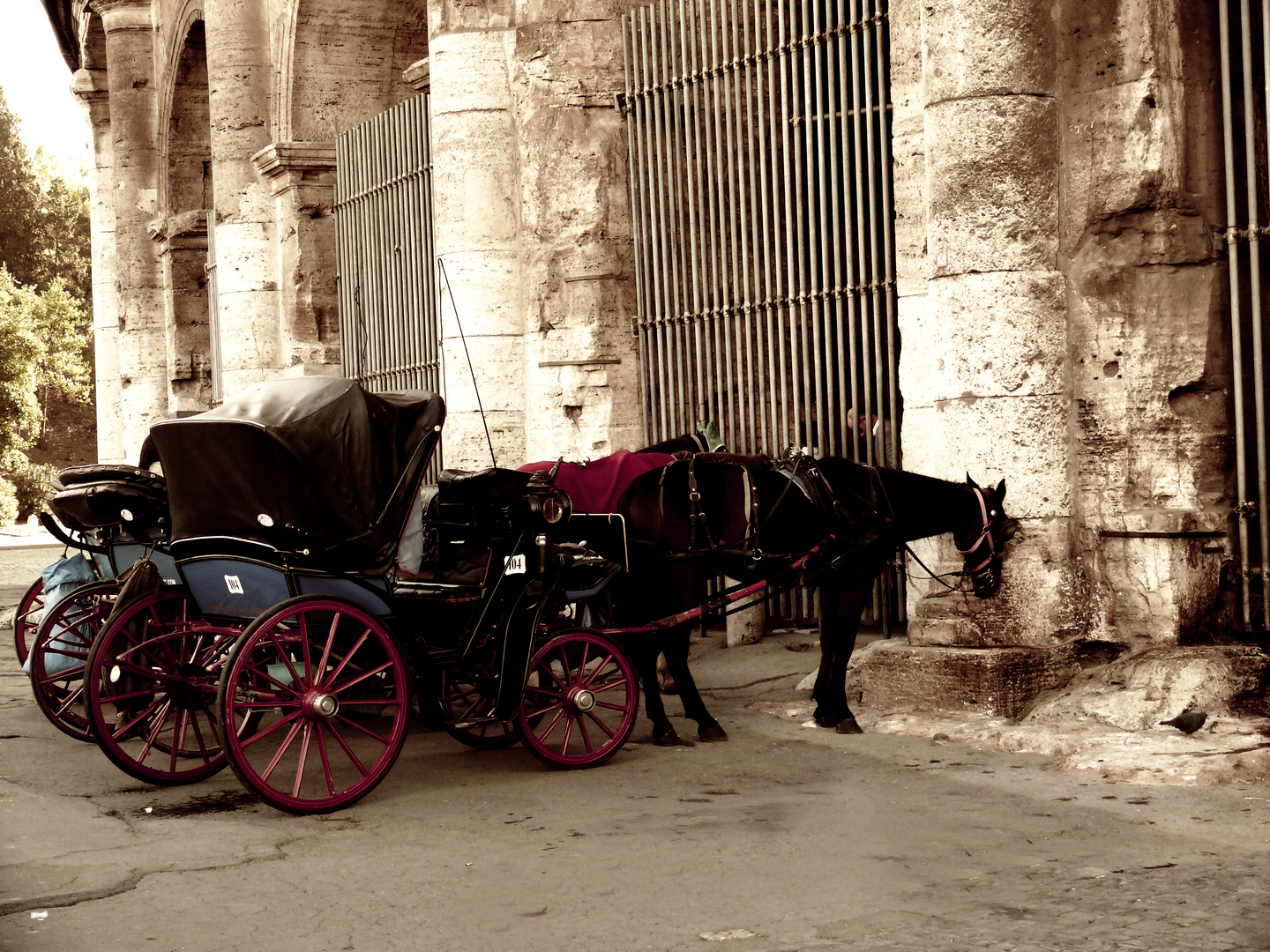 Le carrozze del colosseo