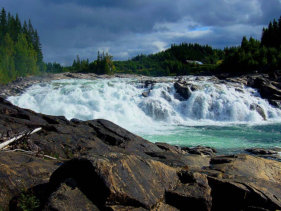 Le cascate di Lackforssen