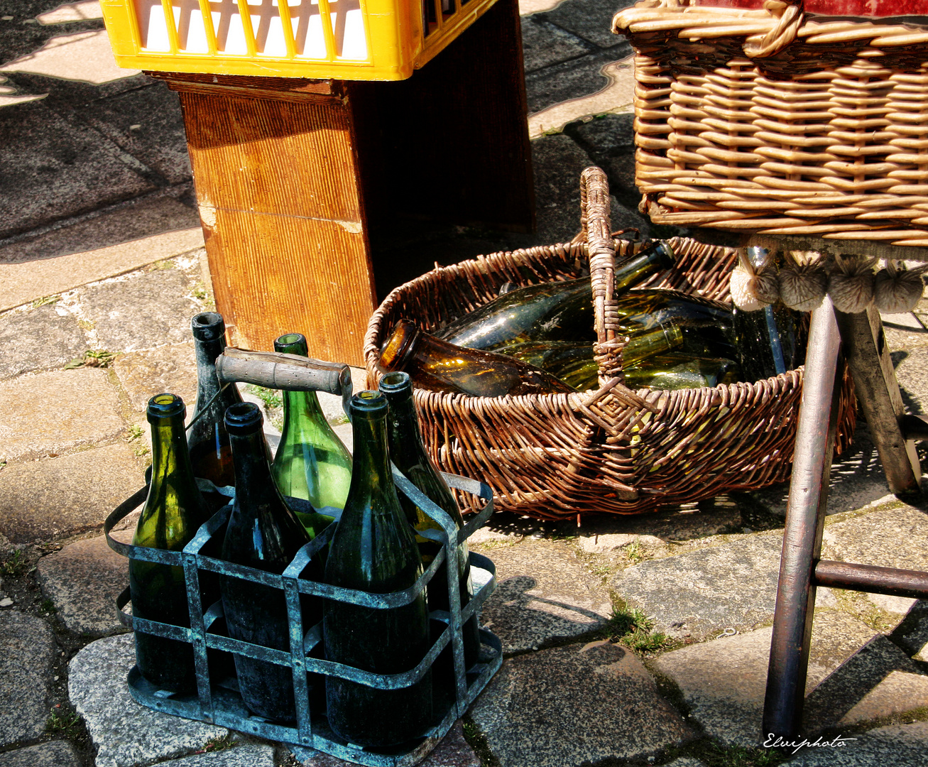 Le casier à bouteilles