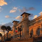 Le Casino de San Remo au coucher du soleil