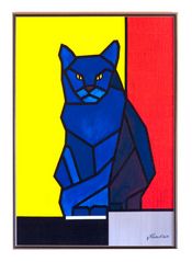 Le cat bleu