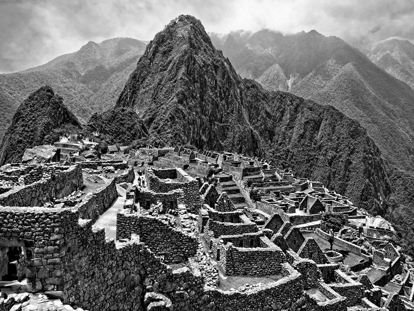 Le célèbre Macchu Picchu