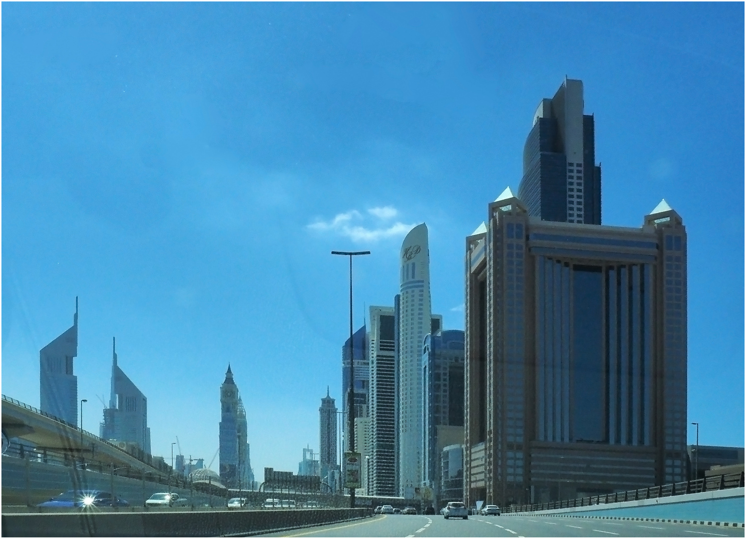 Le centre de Dubaï…