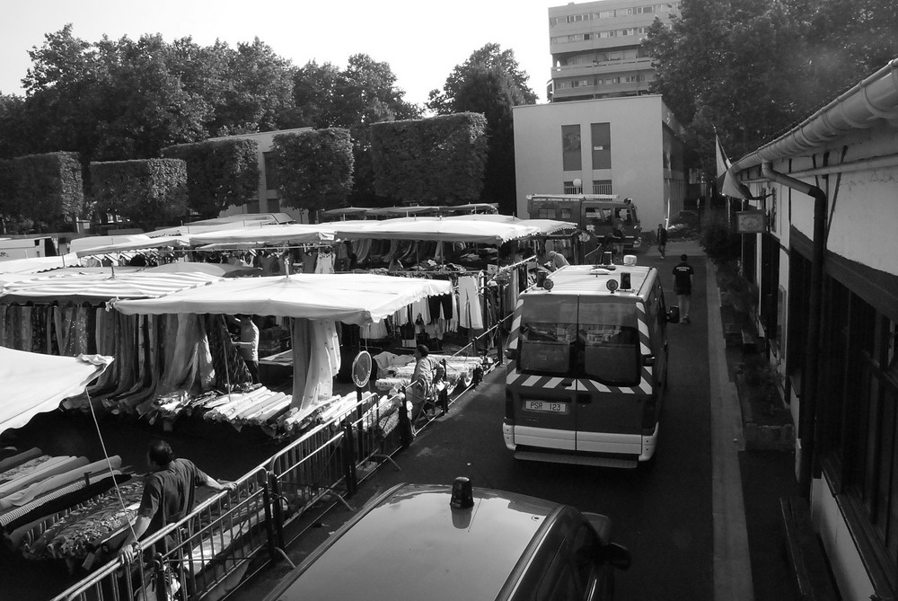 le centre de secours d'Ivry sur Seine.