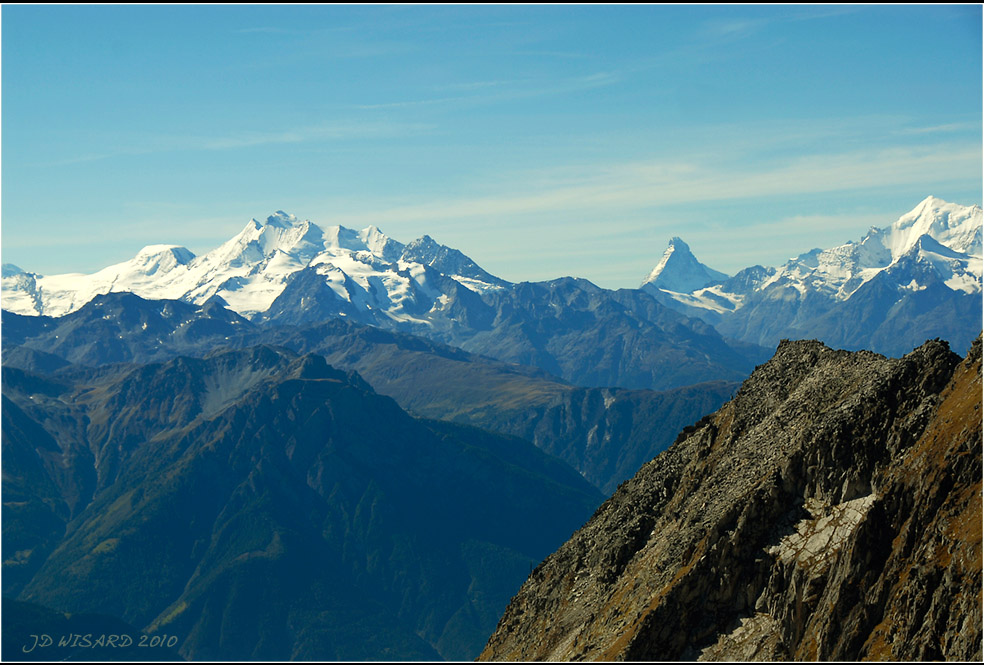 ....Le Cervin, symnbole de la Suisse....