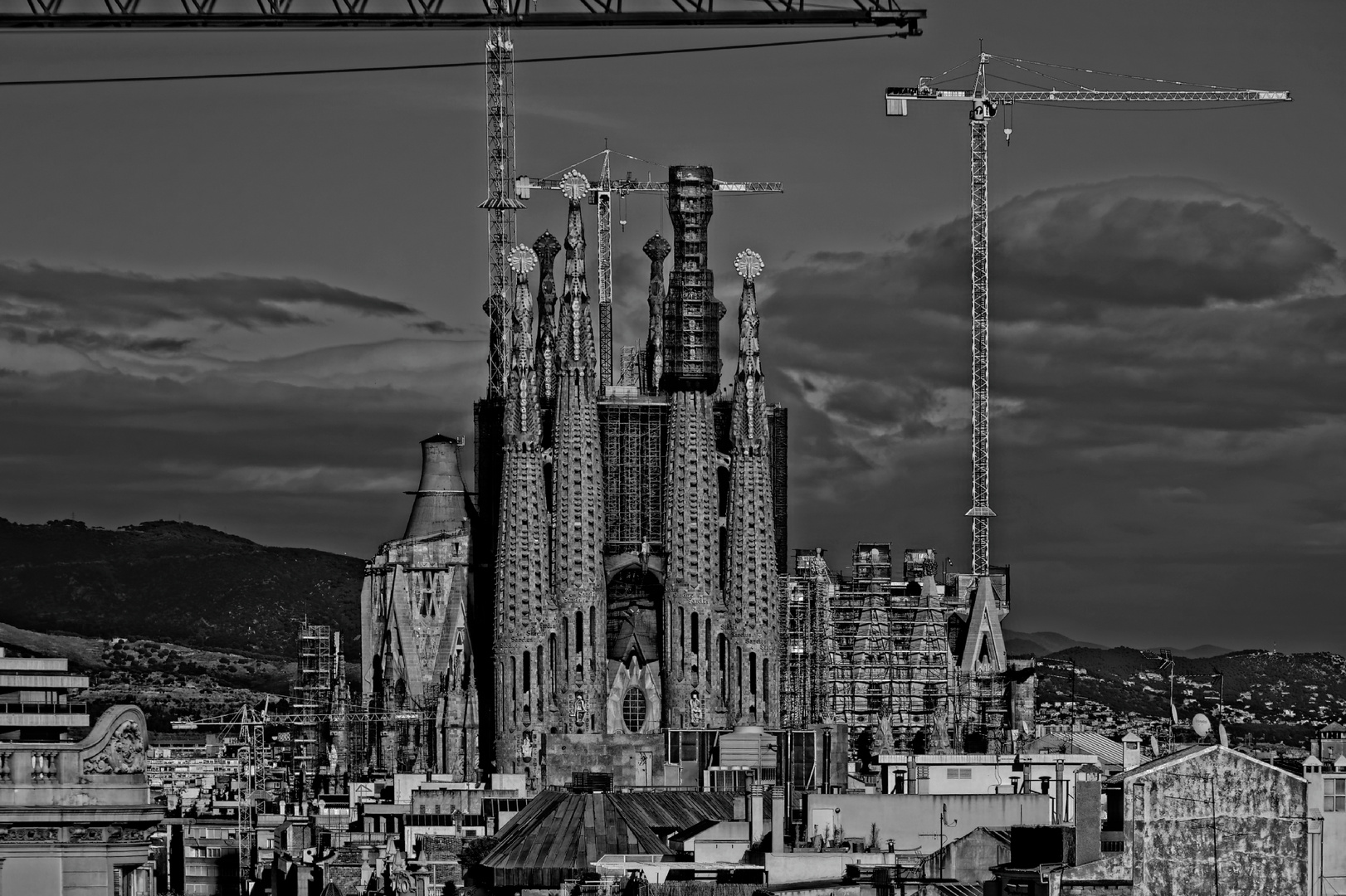 Le chantier fantastique de la Sagrada Familia