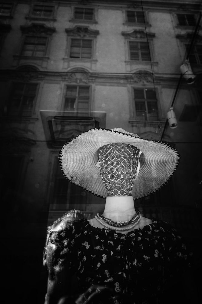 Le chapeau Foto & Bild art, street, outdoor Bilder auf