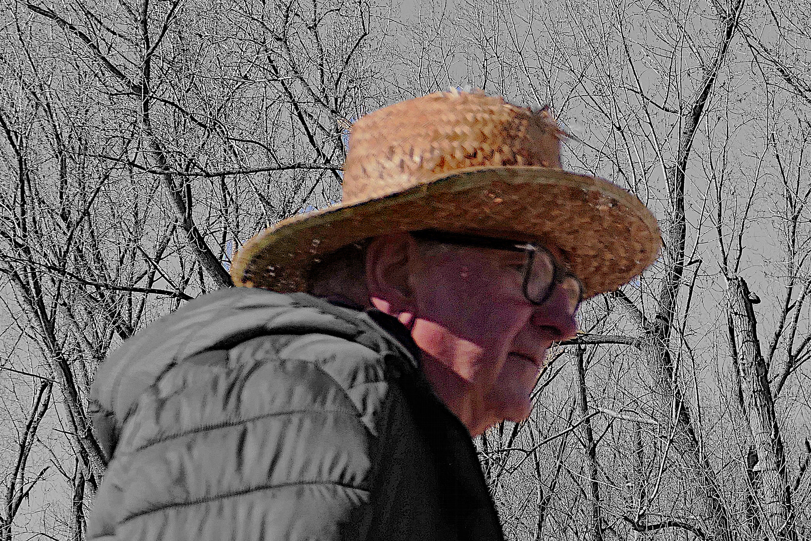 le chapeau d une vie ....qui durera jusqu à sa mort...