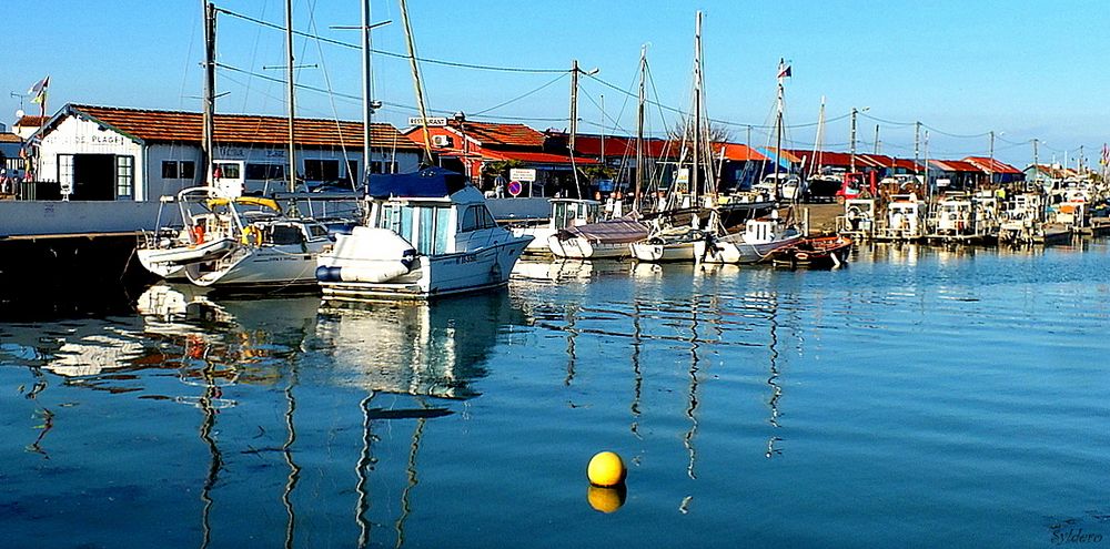Le charme du petit port de St Trojan photo et image Le charme du petit port de St Trojan photo et image