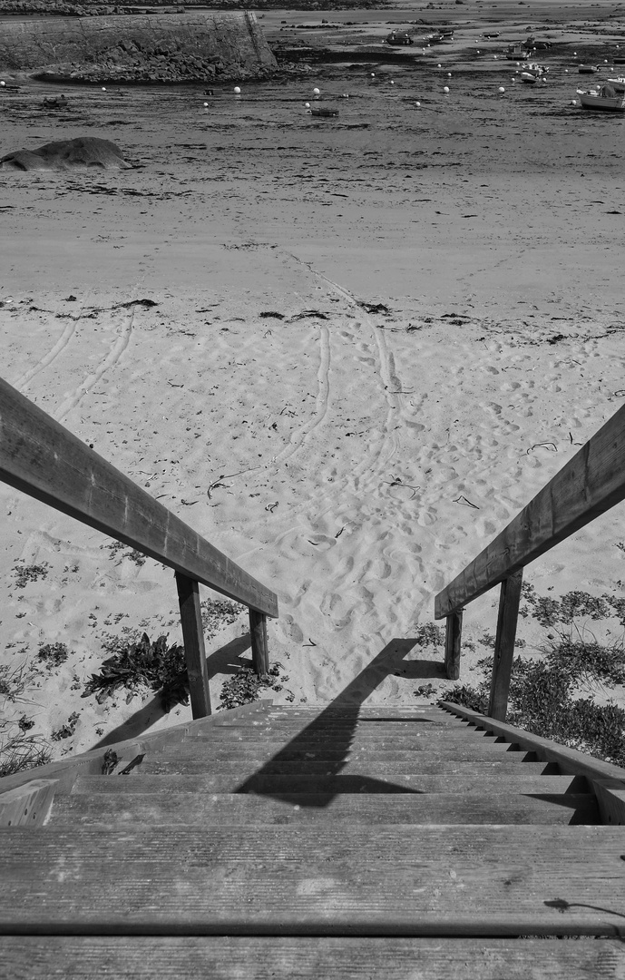 Le chemin (21).....cela mène à la plage!