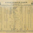 Le chemin de fer de Kerkerbach (3)