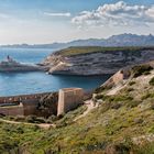 Le chemin de ronde . Bonifacio