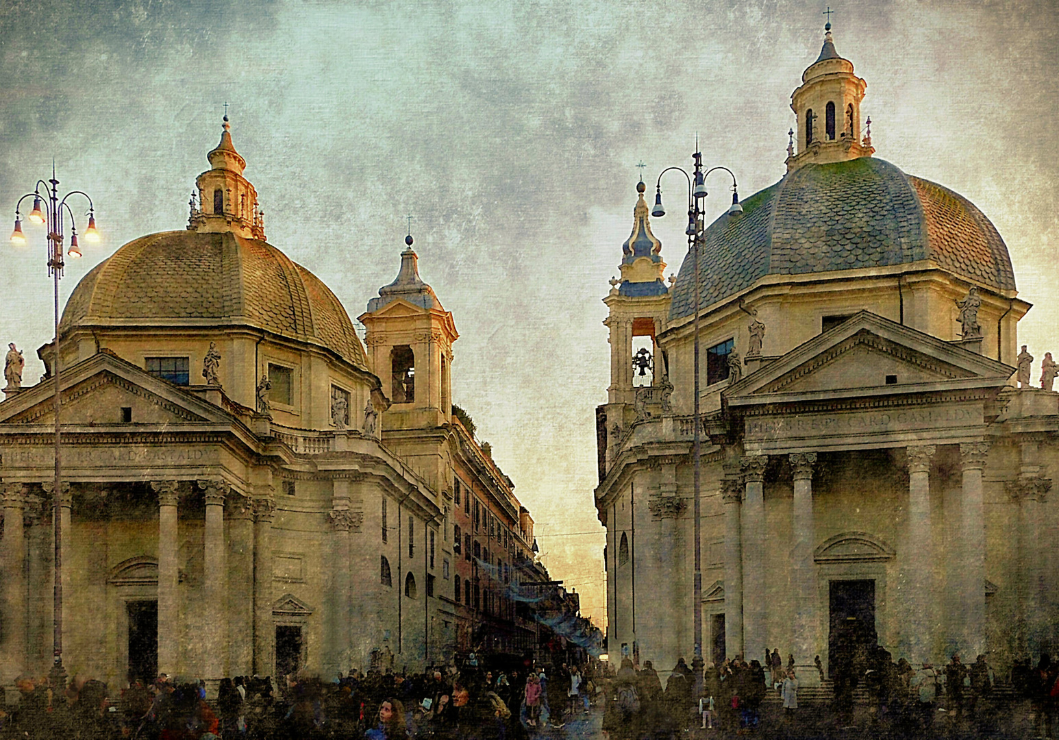 Le Chiese di Roma: "Le chiese gemelle di Piazza del Popolo"