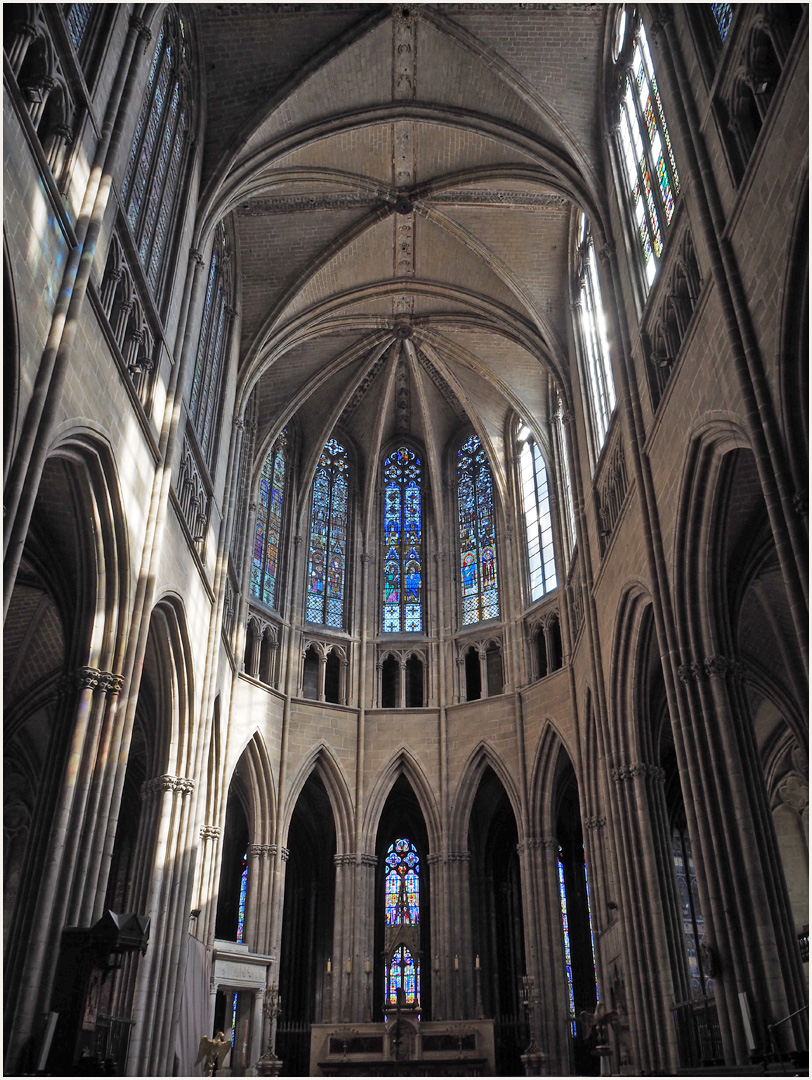 Le choeur de la Cathédrale Saint-Etienne de Limoges