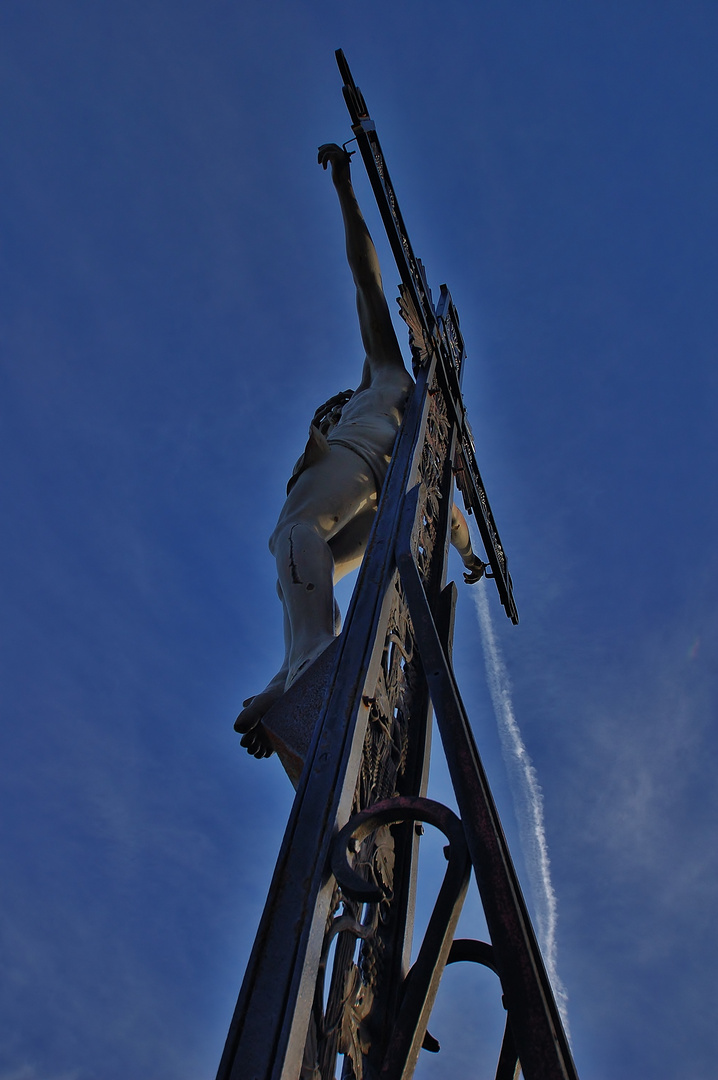 "le Christ aux pouvoirs de Spiderman"