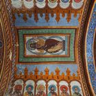 Le Christ en gloire  --  Plafond du chœur de l’Eglise St Nicolas de Civray