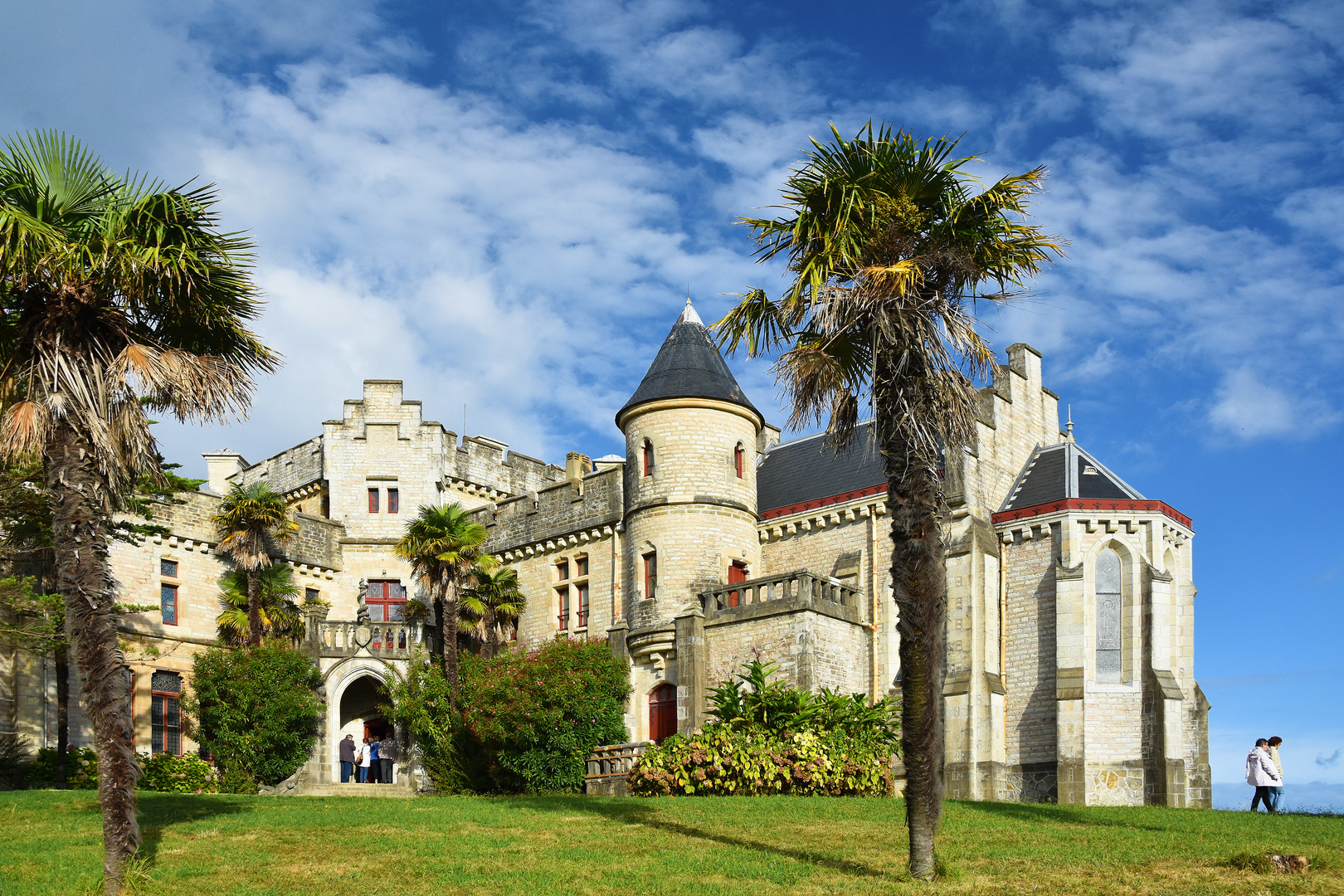 Le château d'Abbadia. Hendaye. Pays basque